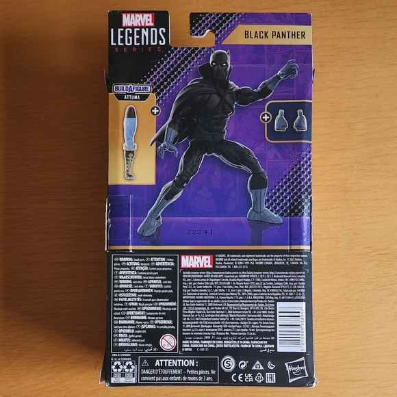 Marvel Legends Series Black Panther Action Figure  - Picture 2 of 11